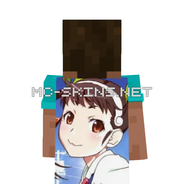 Mayoi Hachikuji cape, outside and lining