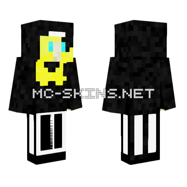 Maz3766 Minecraft skin, front and back