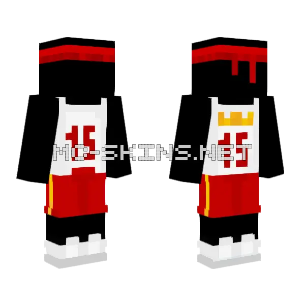 Mcc Cape Minecraft skin, front and back