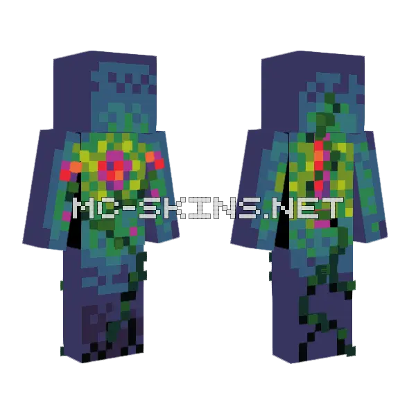 MCCI Minecraft skin, front and back