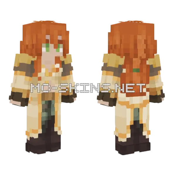 Mcd Laurance Minecraft skin, front and back