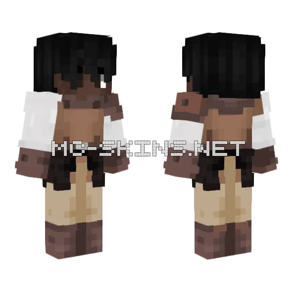 Mcd Remake Malachi Minecraft skin, front and back