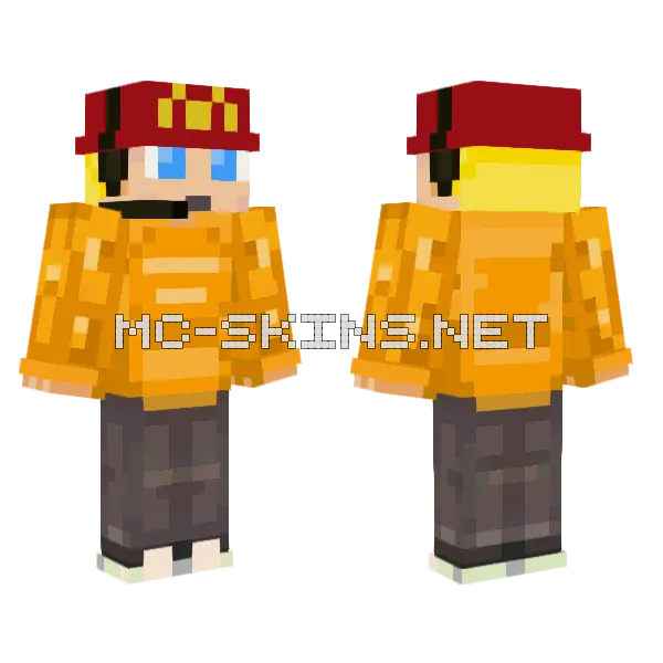 McDonalds OGFStrike Minecraft skin, front and back