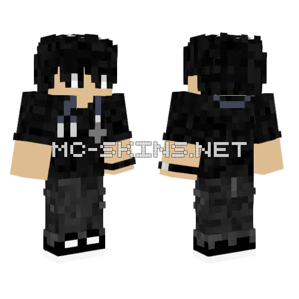 Mdico Ou Vet Minecraft skin, front and back