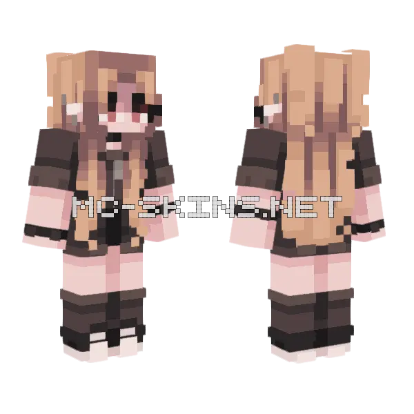 Me Again Minecraft skin, front and back