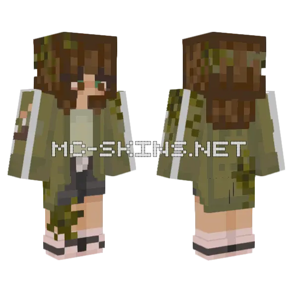Me Ateringettet Minecraft skin, front and back