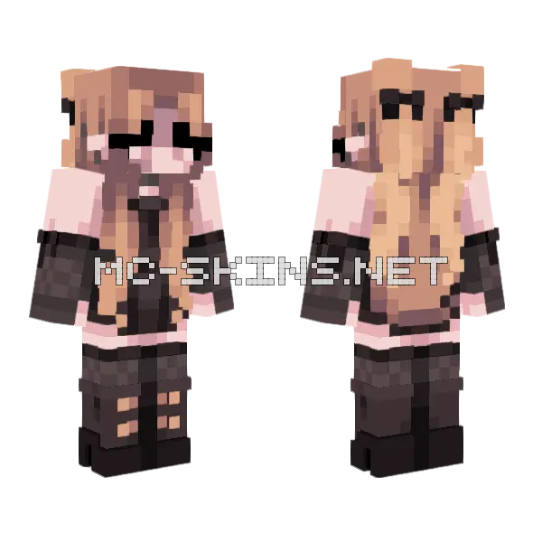 Me But Misa Minecraft skin, front and back