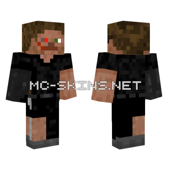 Me For Halloween Minecraft skin, front and back
