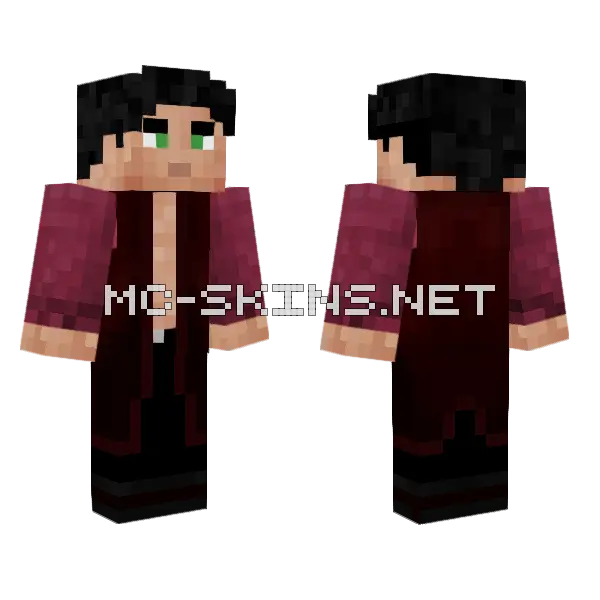 Me Gweoi Minecraft skin, front and back