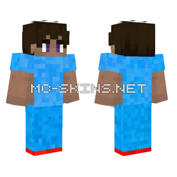 Me In Minecraft Minecraft skin, front and back