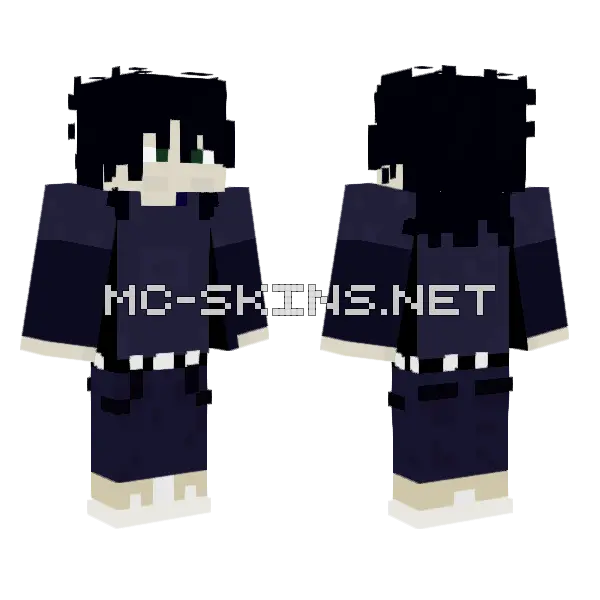 Me Lowk Minecraft skin, front and back