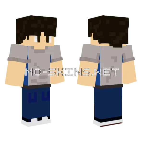 Me Matt The Tiny Minecraft skin, front and back