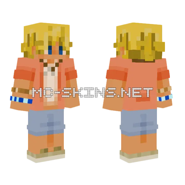 Me Myself And I Minecraft skin, front and back
