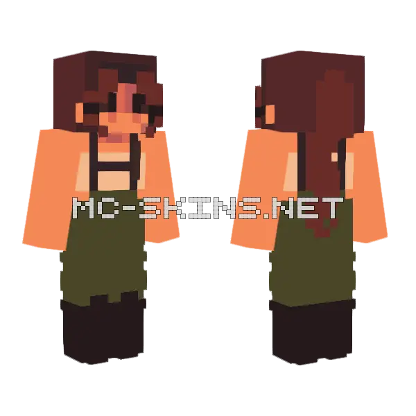 Mechanisms ST Minecraft skin, front and back