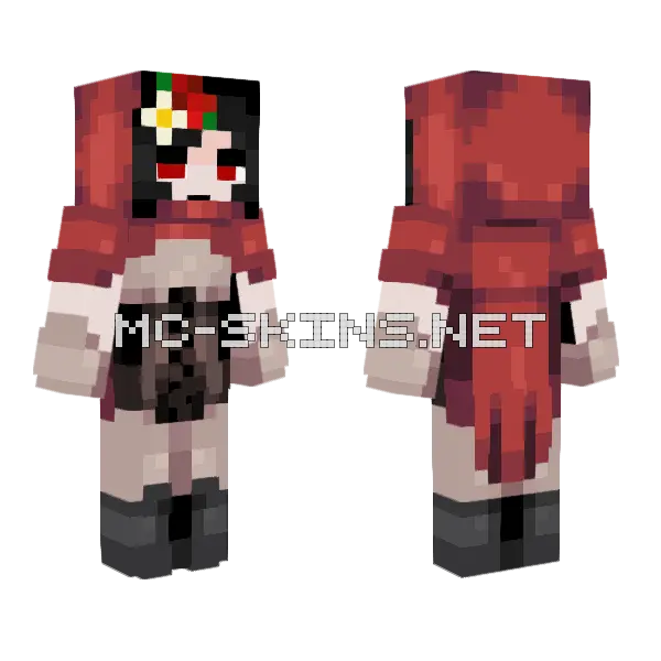 Medieval Looking Ahh 2 Minecraft skin, front and back