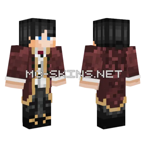 Medival Sadasd Minecraft skin, front and back