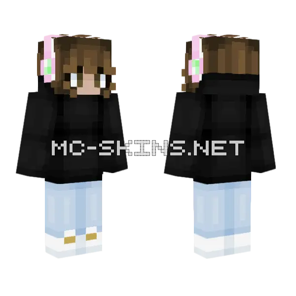 Mee Persona Remake Minecraft skin, front and back