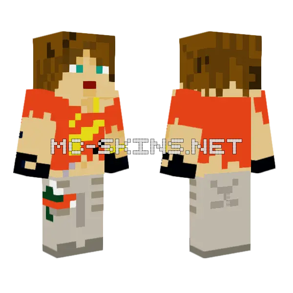 Meep Meep Meep Meep Meep Meep Meep Meep Meep Minecraft skin, front and back