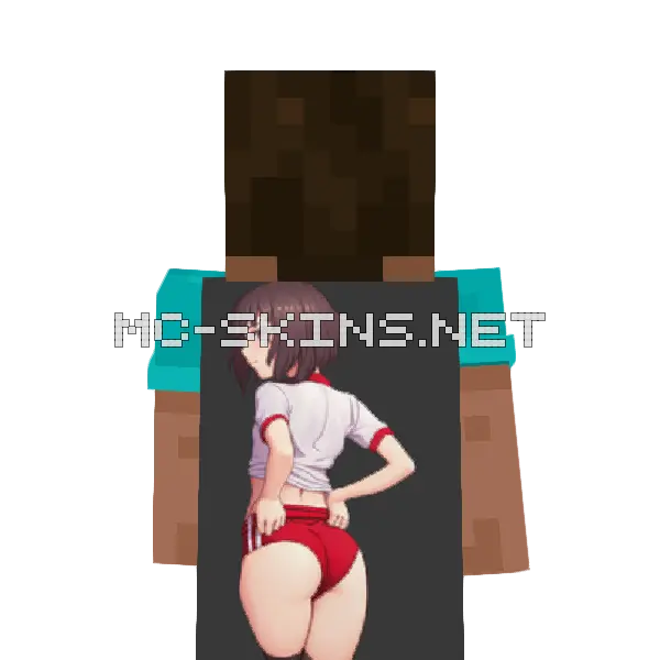 Megumin Gym Uniform cape, outside and lining