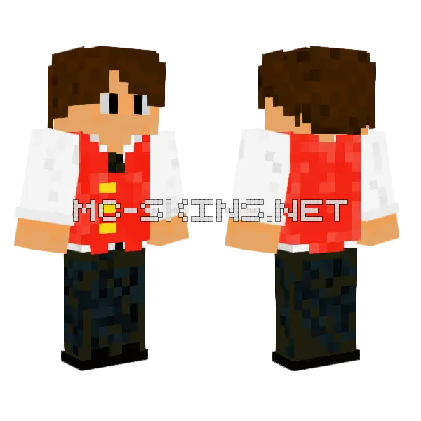 Mememee School Uniform, front and back