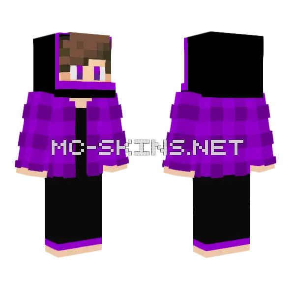 Memo Complete Minecraft skin, front and back
