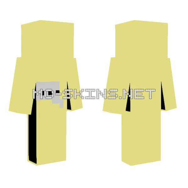 Meow Chat Minecraft skin, front and back