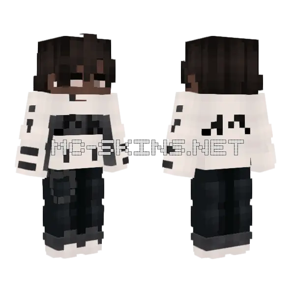 Mercedes Skin Minecraft skin, front and back