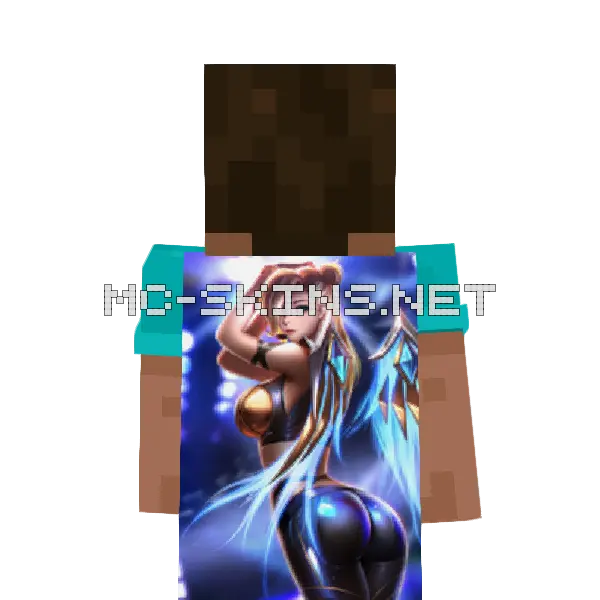 Mercy Armor cape, outside and lining