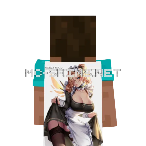Mercy Maid cape, outside and lining
