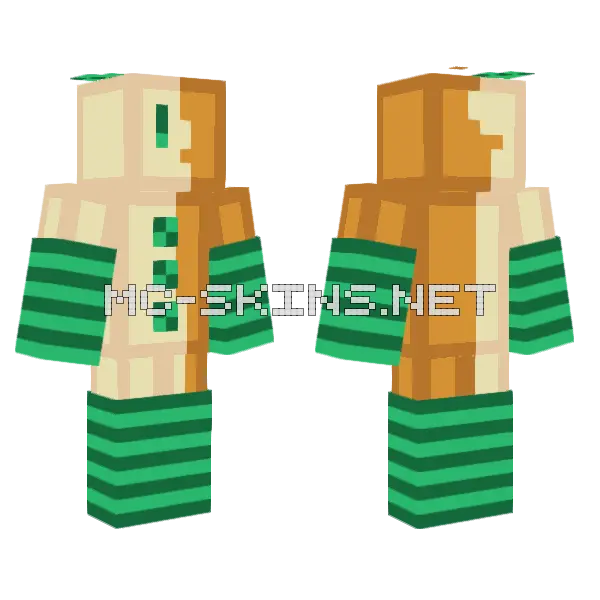Meringue Meri Minecraft skin, front and back