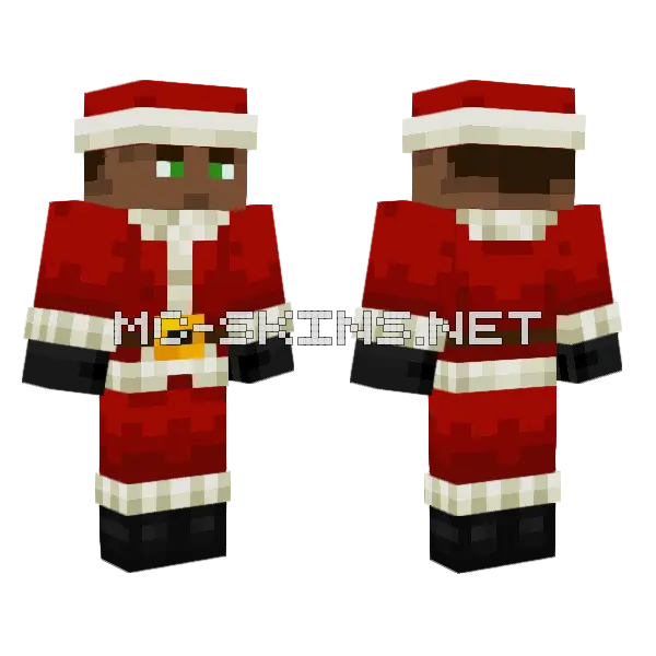 Merry Christmas Skin Minecraft skin, front and back