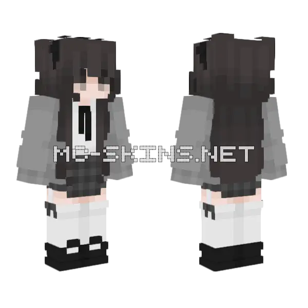 Mery Minecraft skin, front and back