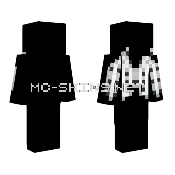 Metal Base Request Minecraft skin, front and back