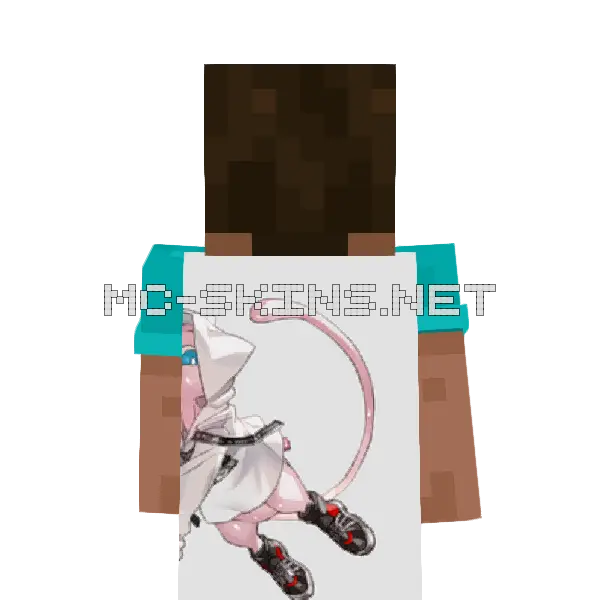 Mew Hoodie cape, outside and lining