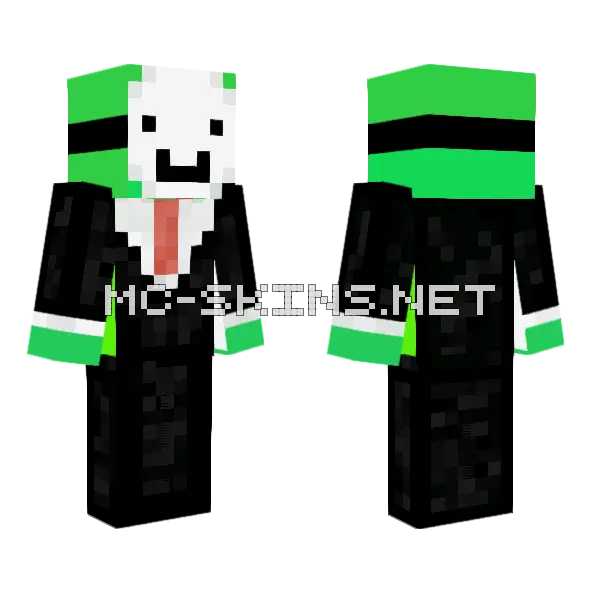 Mexican Dream Minecraft skin, front and back