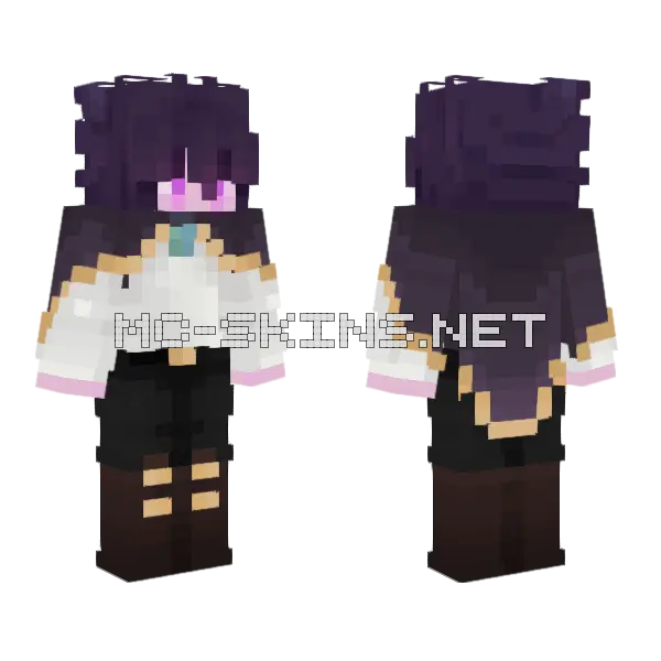 Michael Minecraft skin, front and back