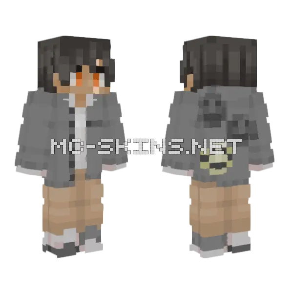 Michael Minecraft skin, front and back