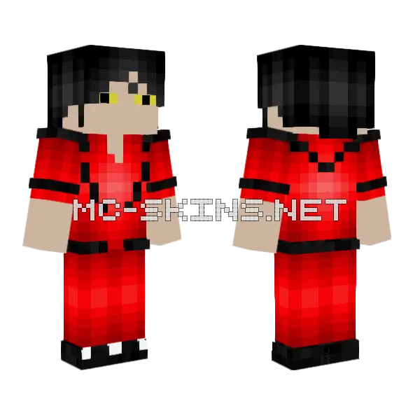 Michael Jackson End Of Thriller Minecraft skin, front and back