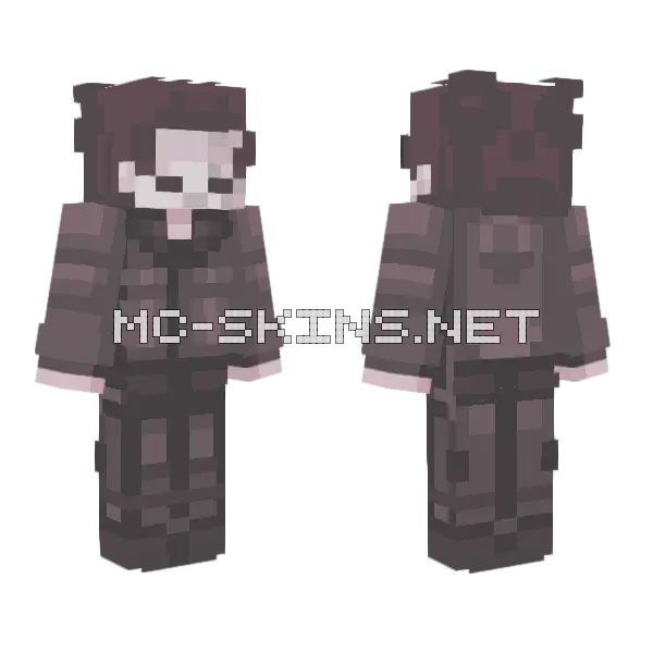 Michael Myers Skin Minecraft skin, front and back