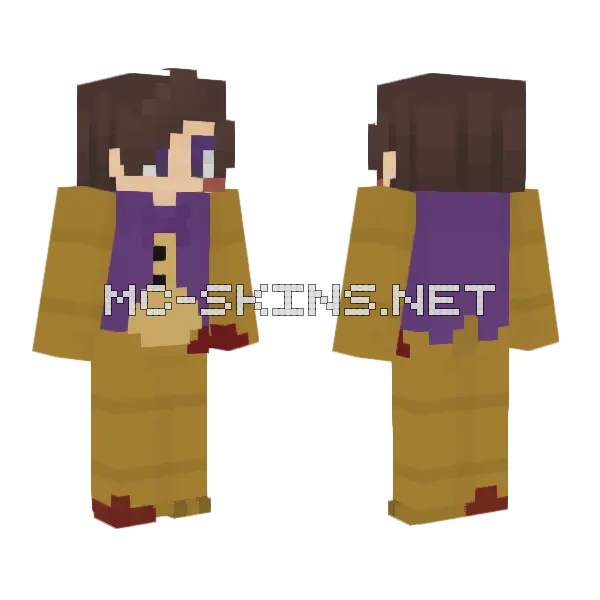 Michaelaftonfnaf S Request Minecraft skin, front and back