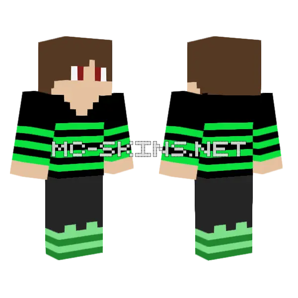 Michelangelo Of Sixtyfour Minecraft skin, front and back