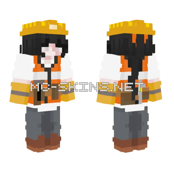 Michi1294 Constructor Minecraft skin, front and back