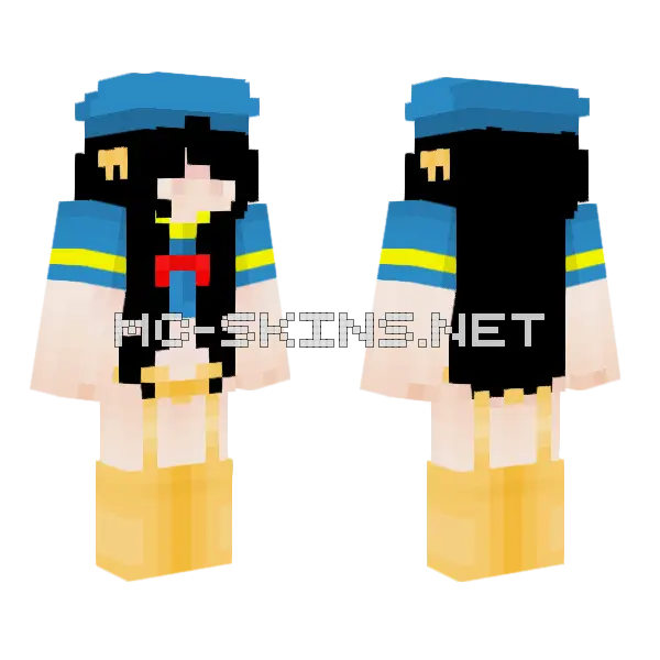 Mickey Mouse Skin Minecraft skin, front and back