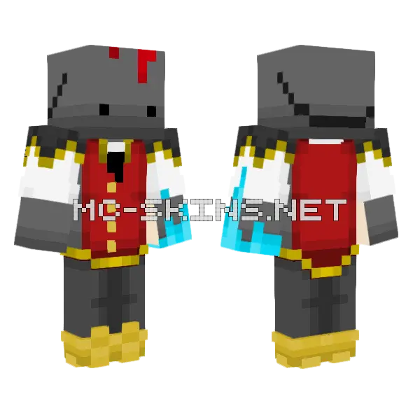 Migration Cape Minecraft skin, front and back