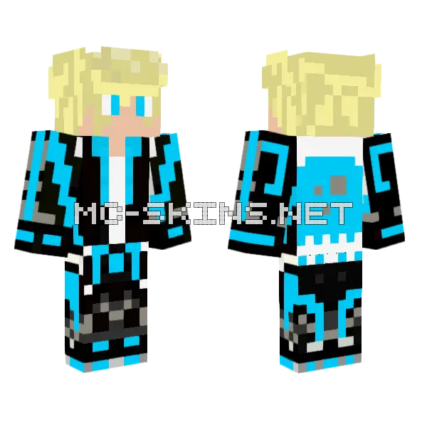 Miguel Minecraft skin, front and back