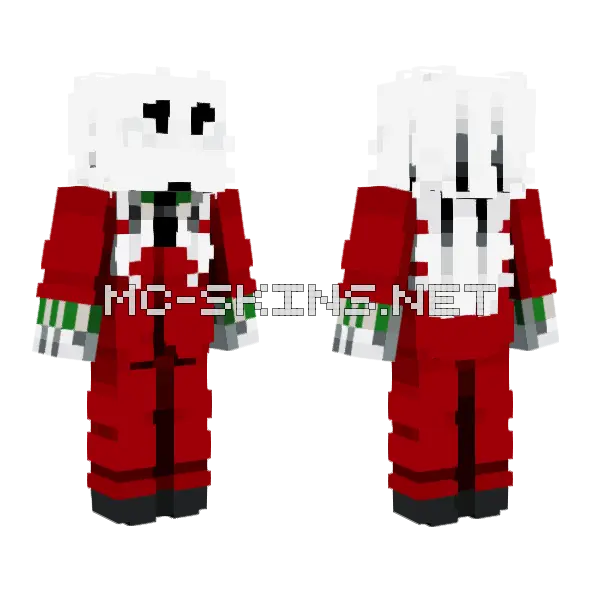 Milajka Minecraft skin, front and back