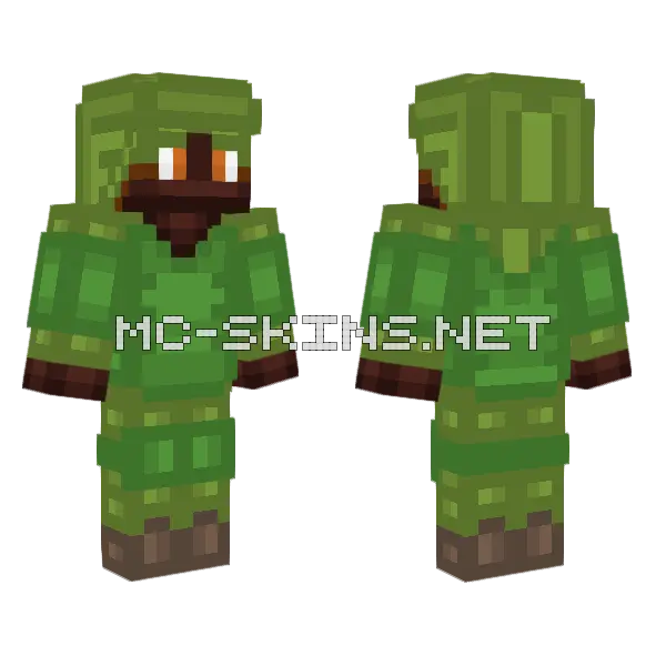 Military Prestatle 2 Minecraft skin, front and back