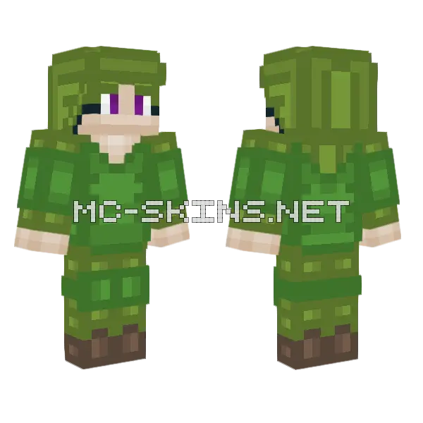 Military Prestatle 3 Minecraft skin, front and back