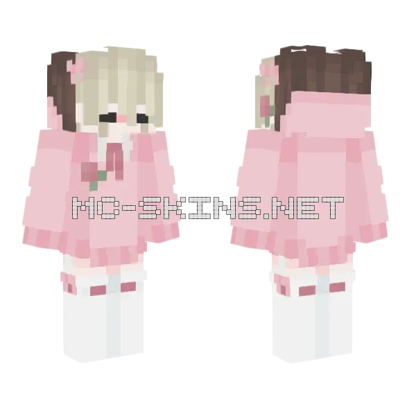 Milo Minecraft skin, front and back