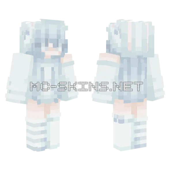 Mimi Minecraft skin, front and back